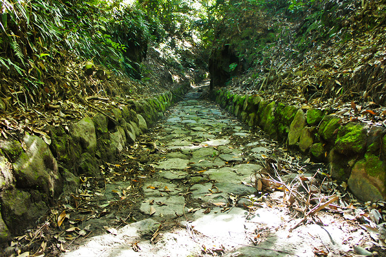 白浜の石畳道の画像