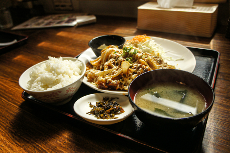 味の里 珍満の定食メニュー