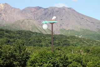 桜島大根の街灯