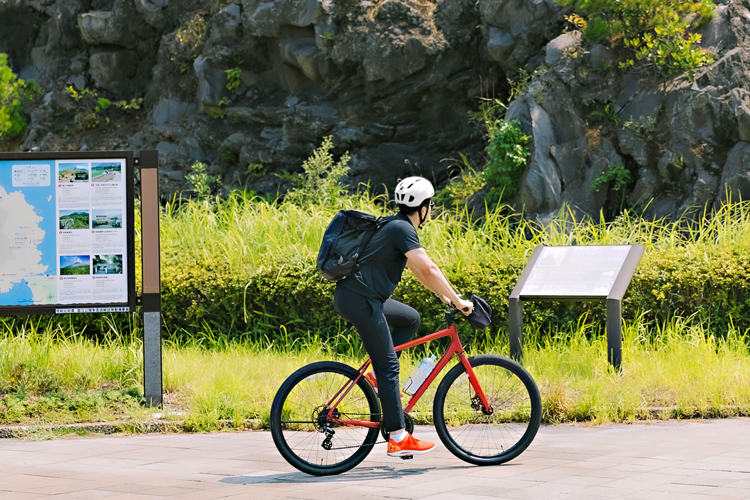 桜島サイクリング