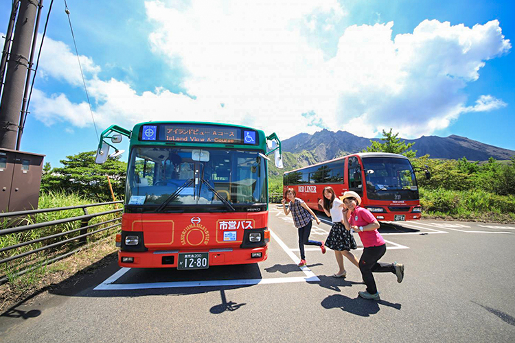 ガイドと行く桜島満喫コース