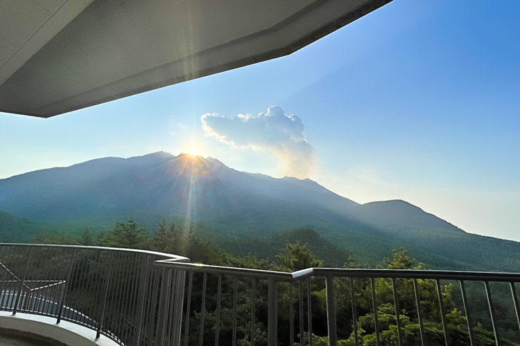 桜島サイクリングツアー 桜島ダイヤモンドを見にいこう！