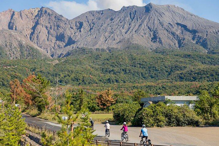 桜島サイクリングツアー スペシャルトレイルライド