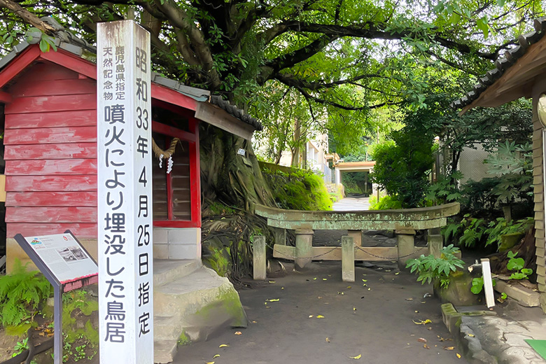 黒神埋没鳥居